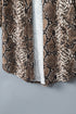 Print Colorblock Long Cardigan